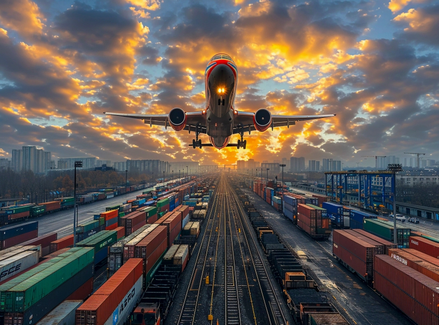 scene with photorealistic logistics operations proceedings 1